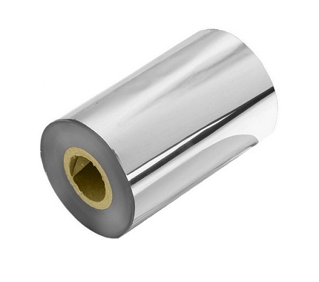 Риббон RESIN 50×200, втулка 1″, серебрянный