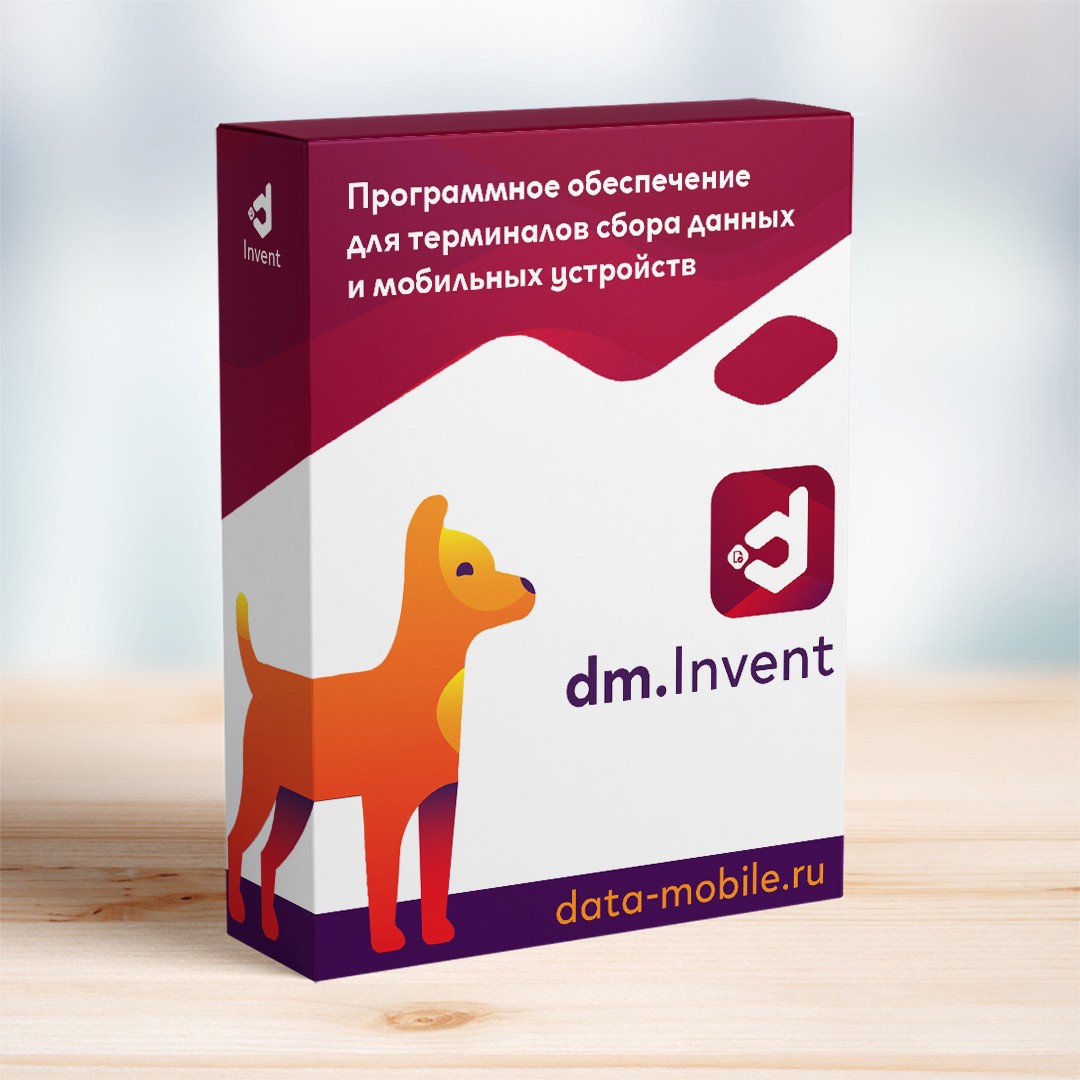 DataMobile Основные средства: Invent - Программное обеспечение для ТСД